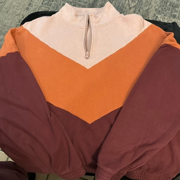 La Hearts Tops - 🍃🍁🍂 - L A Hearts 3/4 zip pullover